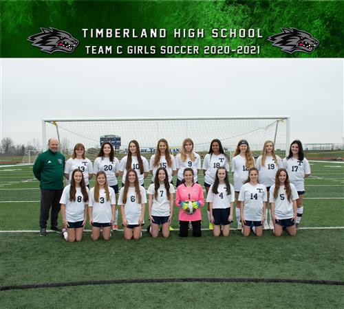 Team C Girls Soccer 2020-2021 